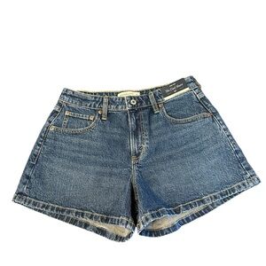 Women's Blue Denim Shorts